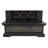 Sunjoy Sofie Outdoor Fireplace, Heirloom Patio Wood Burning Steel Fireplace with Chimney, Spark Screen, Fire Poker, and Removable Grate-55786164