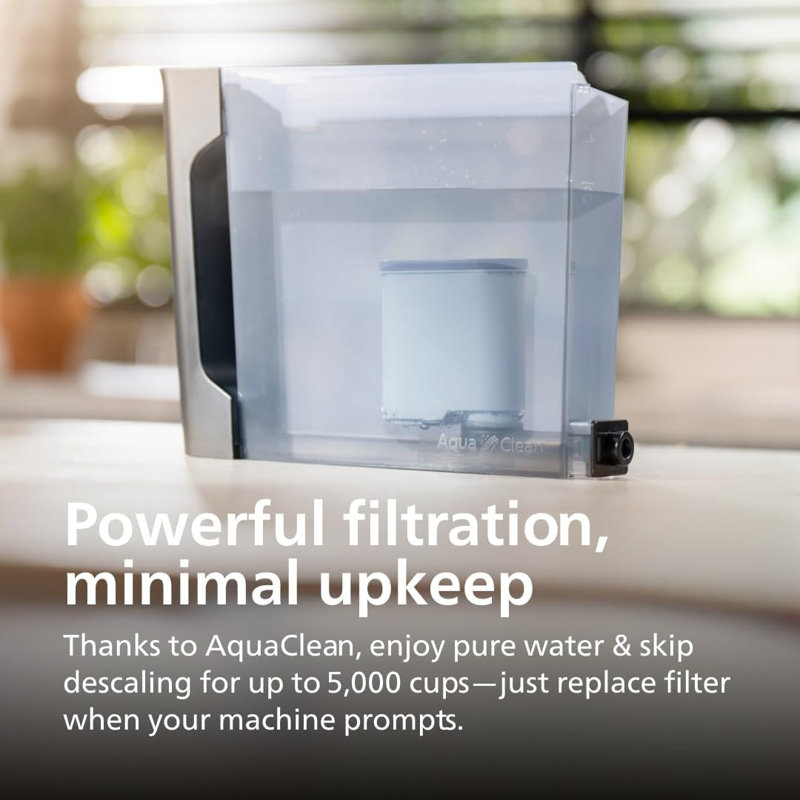 Philips 3300 Automatic Espresso and Coffee Machine with LatteGo Milk Frother