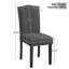 Fabric Upholstered  Parsons Chair-1122722526