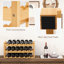 Talik Wine Bottle Rack Yellow