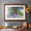 Wisteria [1] par Monet, reproduction d'art encadrée-2087520208-2087520209