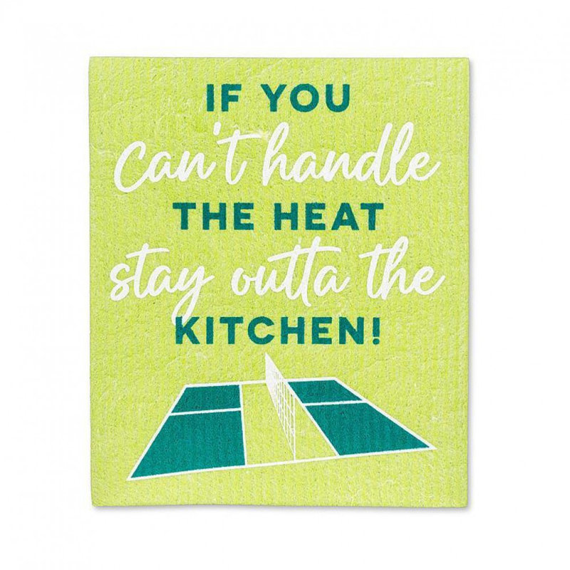 Set Of 2 Pickleball Themed Dishcloths