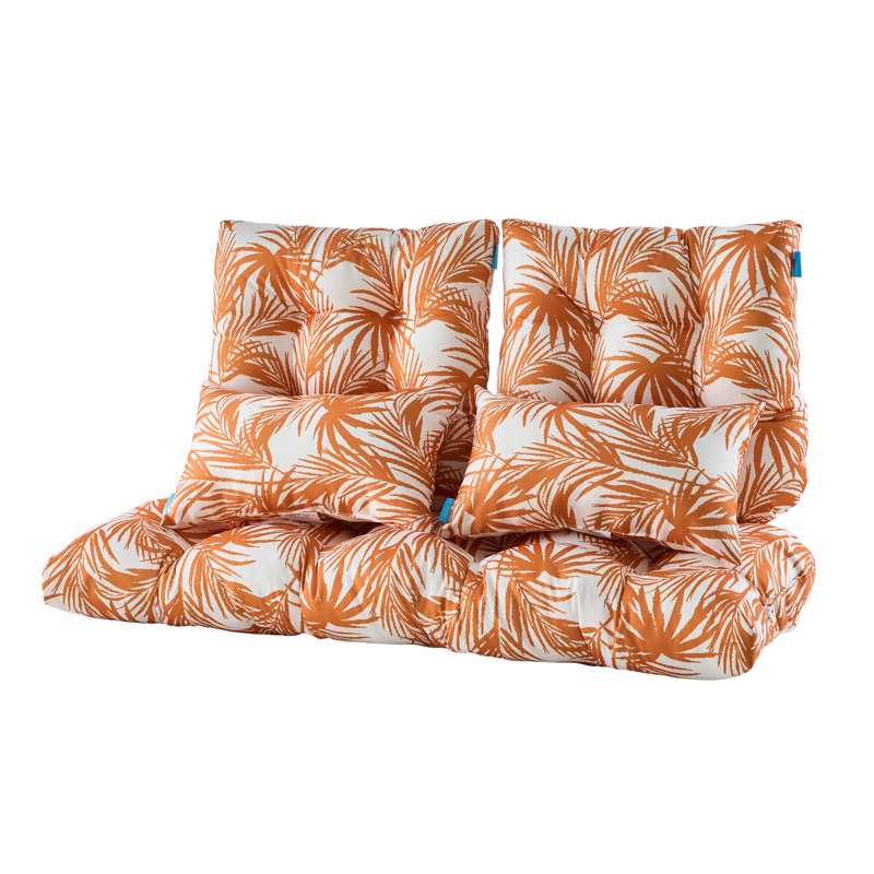 Coussin de siège d'intérieur / d'extérieur, Orange
