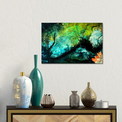 The Dive by Heather Offord - Gallery-Wrapped Canvas Giclée on Canvas