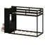 Multi-Functional Bunk Bed Featuring Built-In Shelves, Pegboards, Drawer Storage, And Ambient Lighting-2027915585