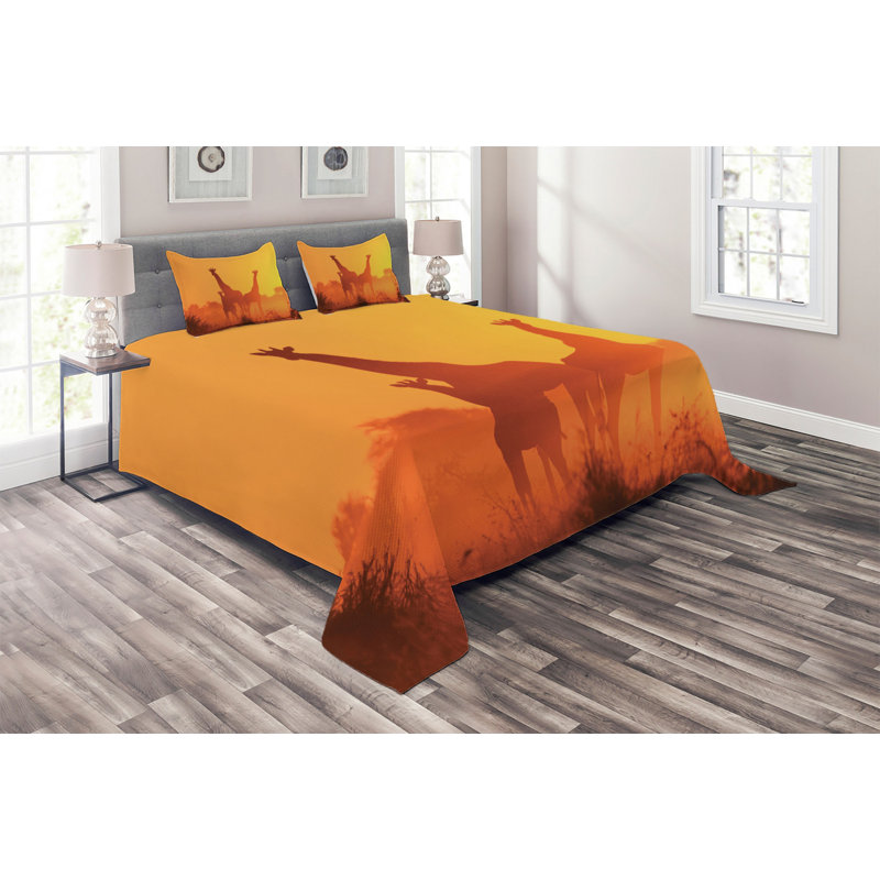 Eclectic Polyester Coverlet