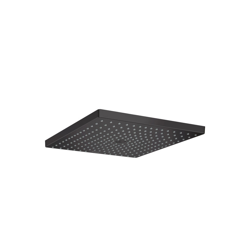 hansgrohe Raindance E Showerhead 300 1-Jet, 2.5 GPM, 1.8 GPM, Matte Black
