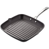  The Whatever Pan Cast Aluminum Griddle Pan for Stove Top -  Lighter than Cast Iron Skillet Pancake Griddle with Lid - Nonstick Stove  Top Grill 10.6 Diameter by Jean Patrique 