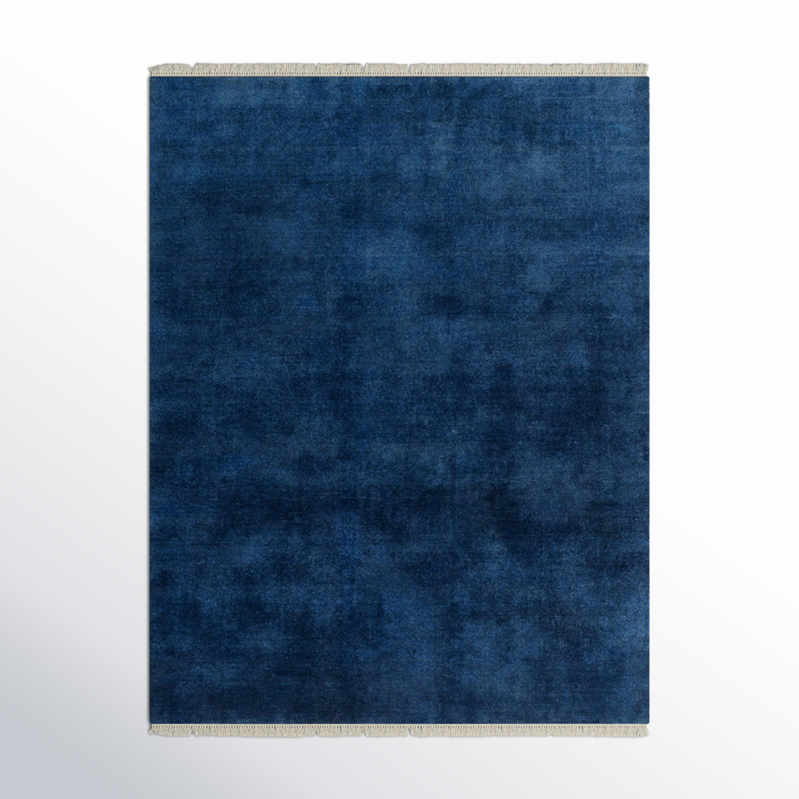 Clio Hand-Loomed Cream Wool Rug, Rectangle 8' x 10'