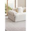 Canapé d'angle à compression, canapé moderne Cloud 3 places en velours côtelé beige pour la maison-795828704
