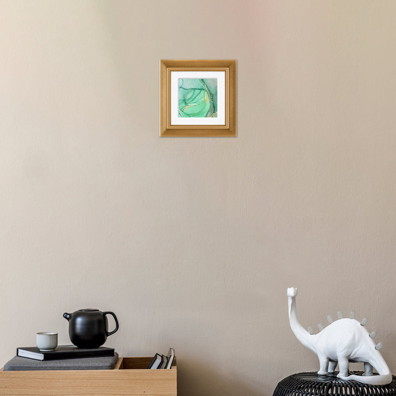 Cadre pour photo simple Arin, Or, 5 po x 5 po