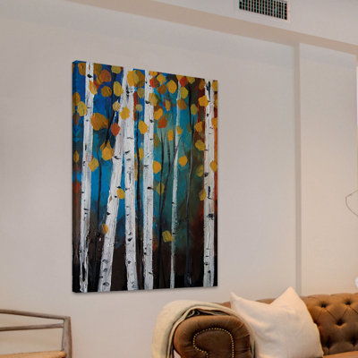 " Autumn Trees " by Christine Lindstrom