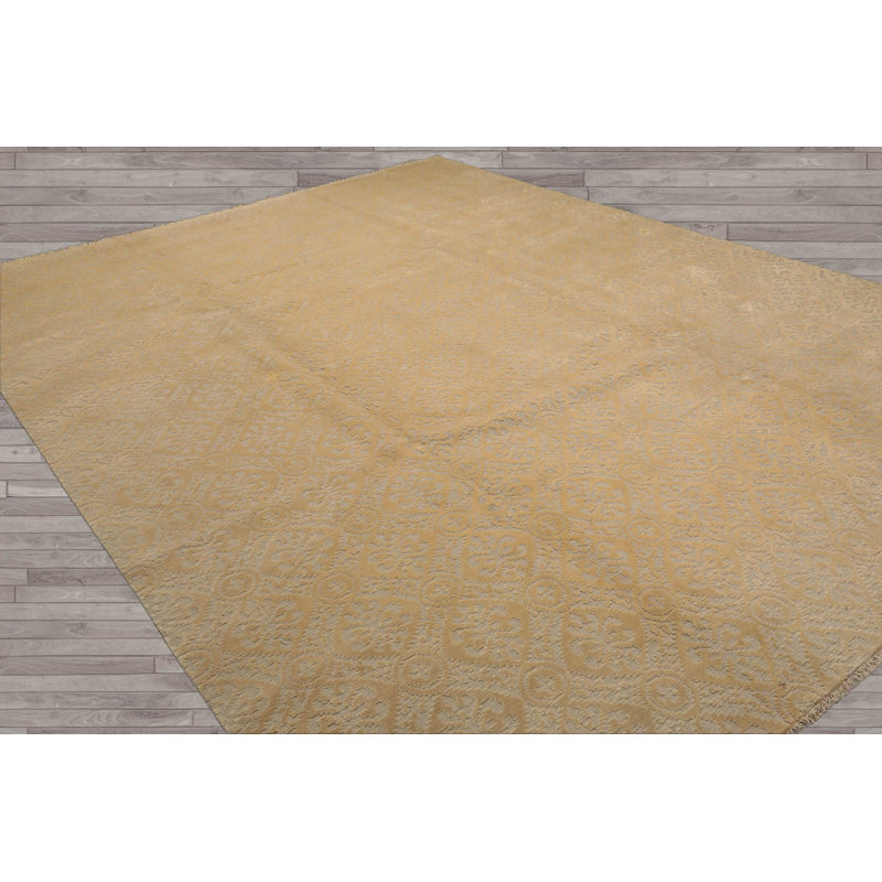 Tapis rectangulaire de conception unique 9 pi x 12 pi
