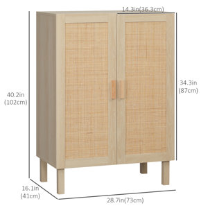 Beachcrest Home Thirza Accent Cabinet & Reviews | Wayfair