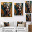 «African Chromatique Woman II - Woman», reproduction sur toile encadrée-2040433654-2040433660