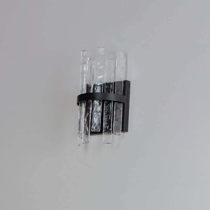 Steel Flush Mounted Sconce