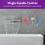 Robinet mural pour salle de bain-74719361