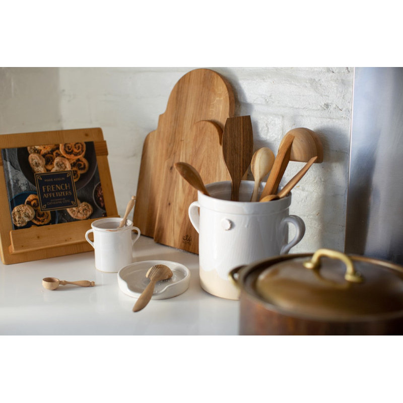 Spatule plate française - Bois fruitier