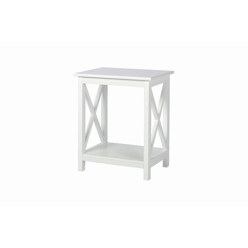 Liudger Trestle End Table