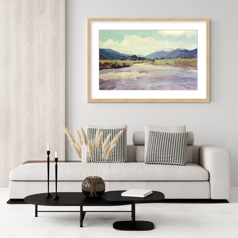 Nature Inspired Valley River, 30" H x 40" W