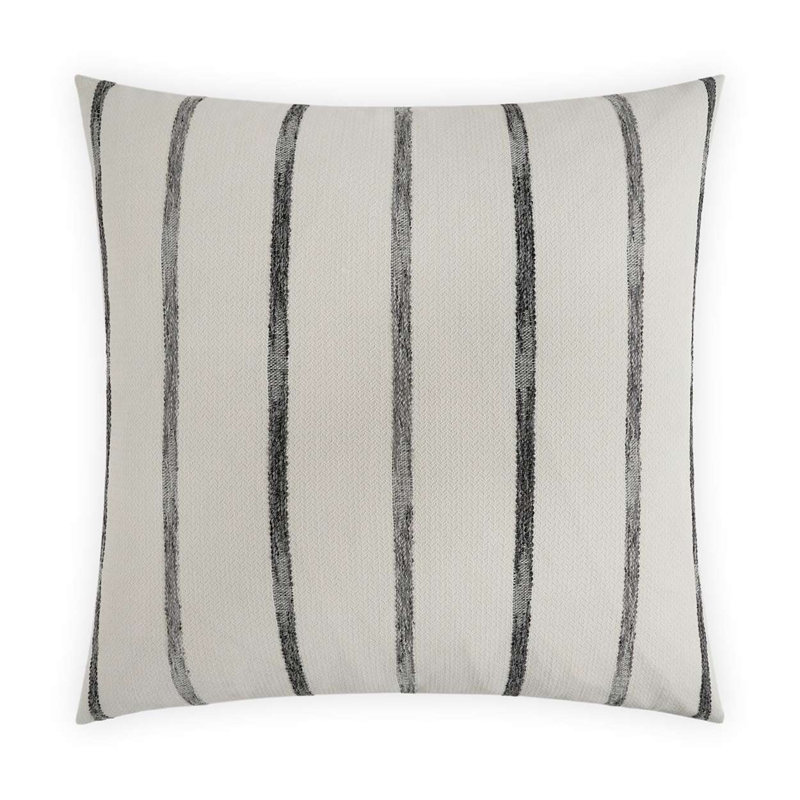 Wallasch Pillow Cover & Insert, Ebony, Square 22"