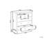Cimino Solid Wood 5 - Drawer Rectangle Accent Chest-1379814816