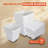 10pcs 3-Gallon Square Plastic Flower Pots Suitable For Indoor And Outdoor Flower Planting, Reusable, Essential Tool For Gardening Enthusiasts-1554879609-1554879602