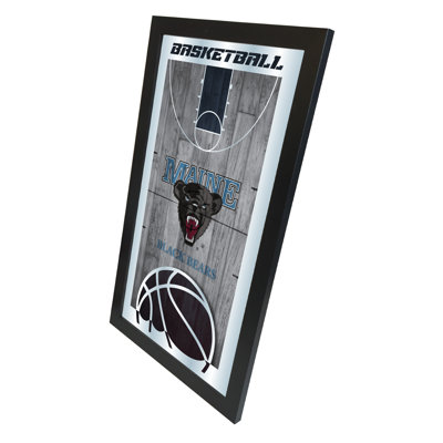 « basket mirror », impression encadrée NCAA