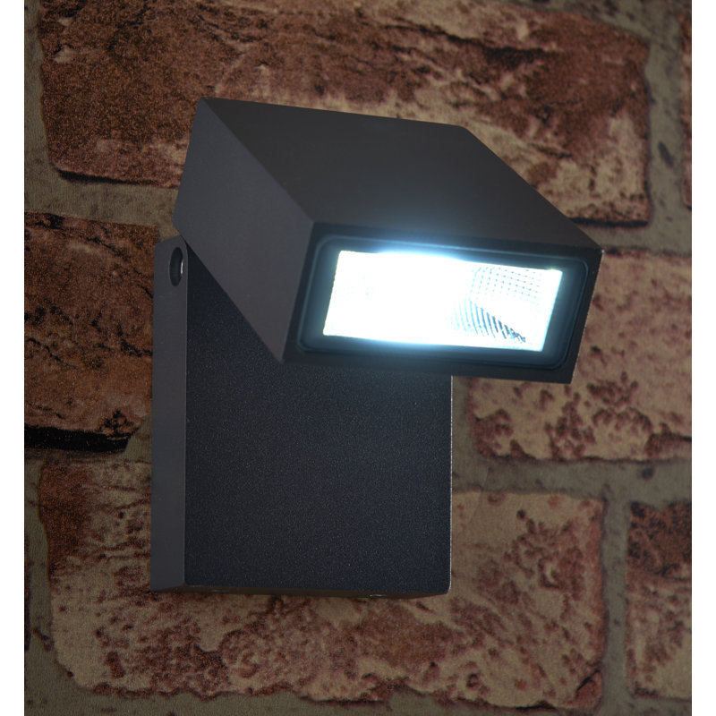 Rubinstein Integrated LED Outdoor Armed Sconce