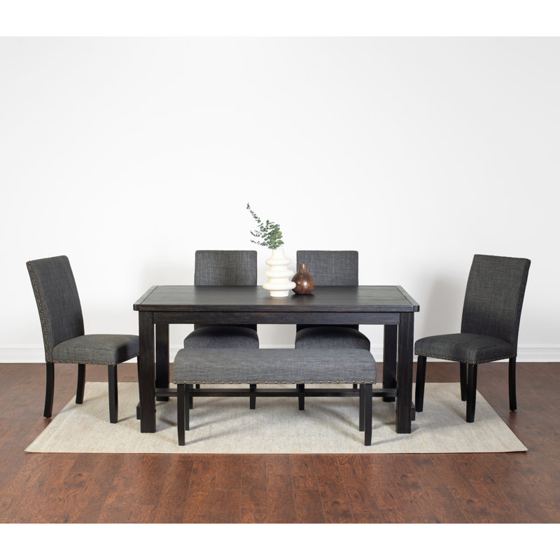 Ensemble repas pour 6 personnes Athylia, Gris