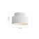 Adalgira 1-Light 27cm Minimalist Resin Retro Flush Mount Ceiling Light