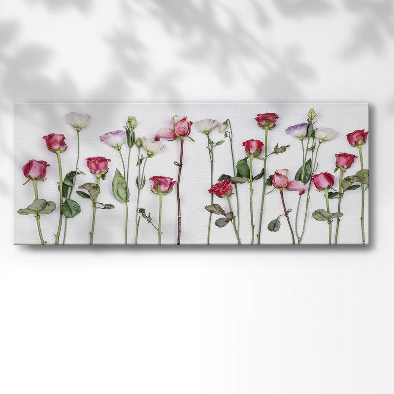 " Rouge Moderne Panel ", 24" H x 60" W x 1.5" D