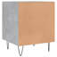 Couey 40cm W Iron Bedside Table-1457605836