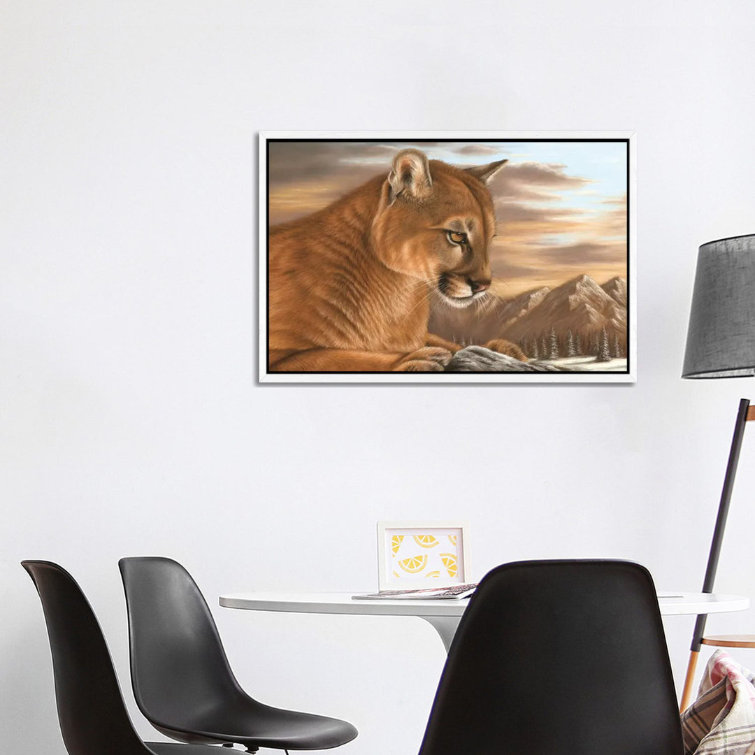 Puma von Richard Macwee - Galerie-verpackte Leinwand Giclée auf Leinwand