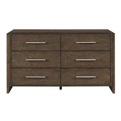 Commode de rangement en bois d'hévéa massif classique classique 1 pièce