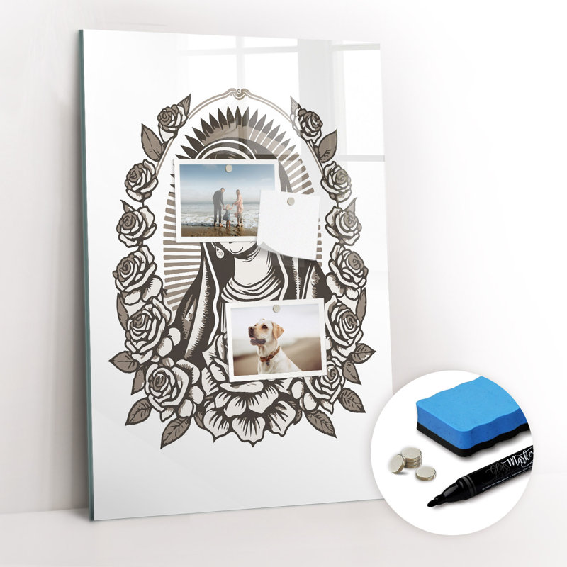 Magnetic Glass Dry Erase Board