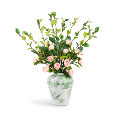 Rosier Toile Rose Arrangement