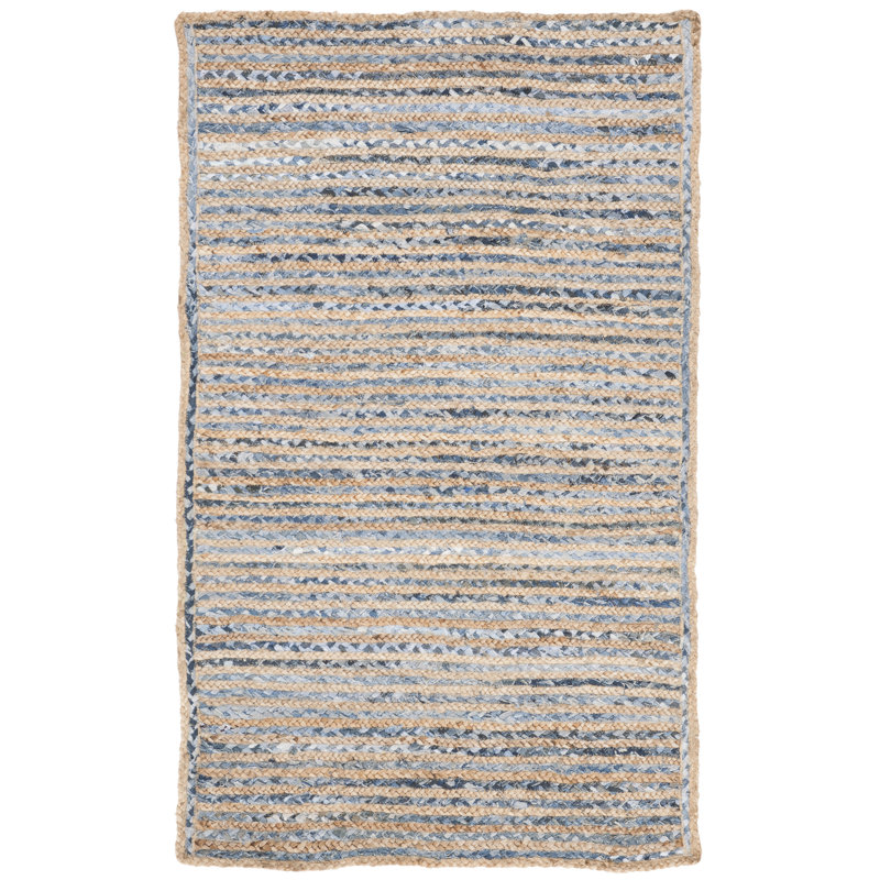 Williar Hand Woven Jute Rug, Rectangle 6' x 9'