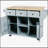 Versatile Kitchen Cart with Drop-Leaf Countertop and Internal Storage-1391877393