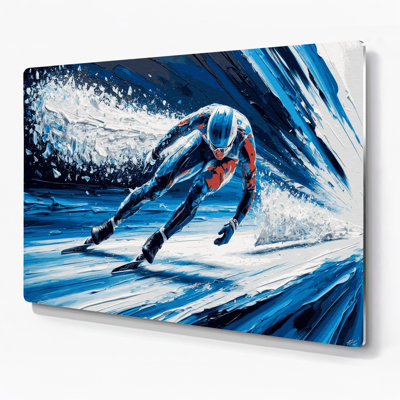 Art mural gris en métal Sports
