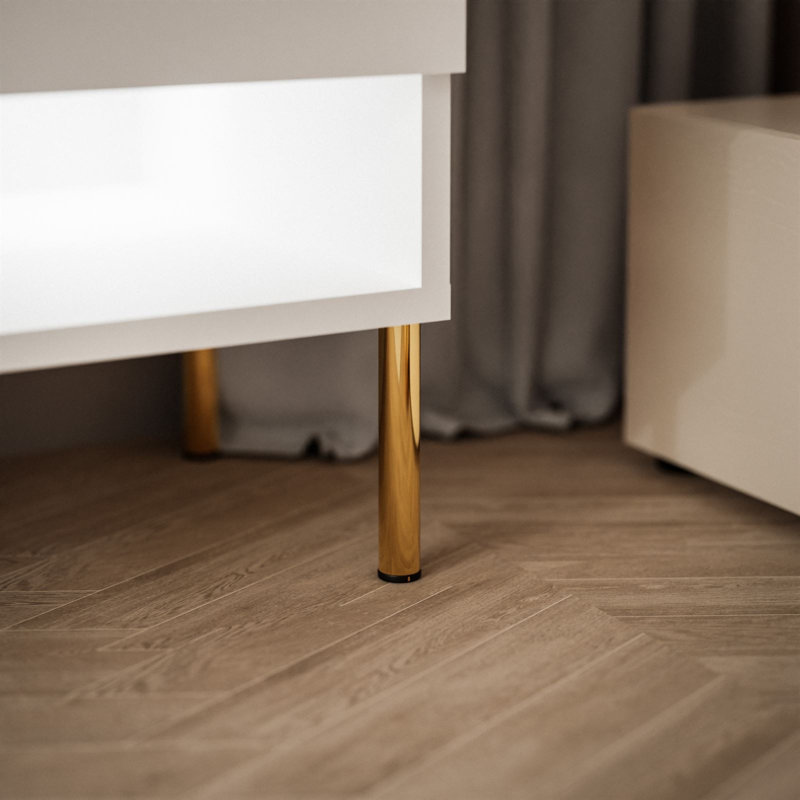 Adebare TV Stand for TVs up to 42", Cashmere