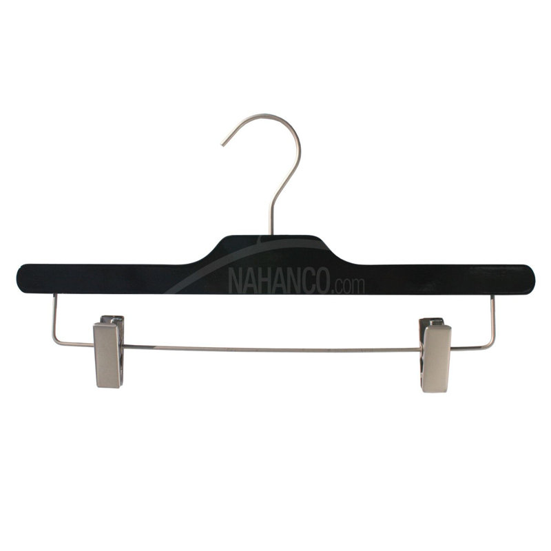 Wood Standard Hanger for Dress/Shirt/Sweater, Black