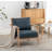 Itzhak Upholstered Armchair-1331042118