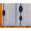 Tapis de véranda d'extérieur à pois gris-40277868