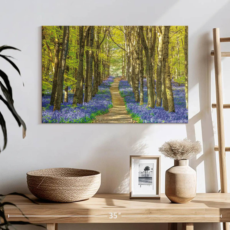 Forêt des jacinthes, H 16 po x l 24 po