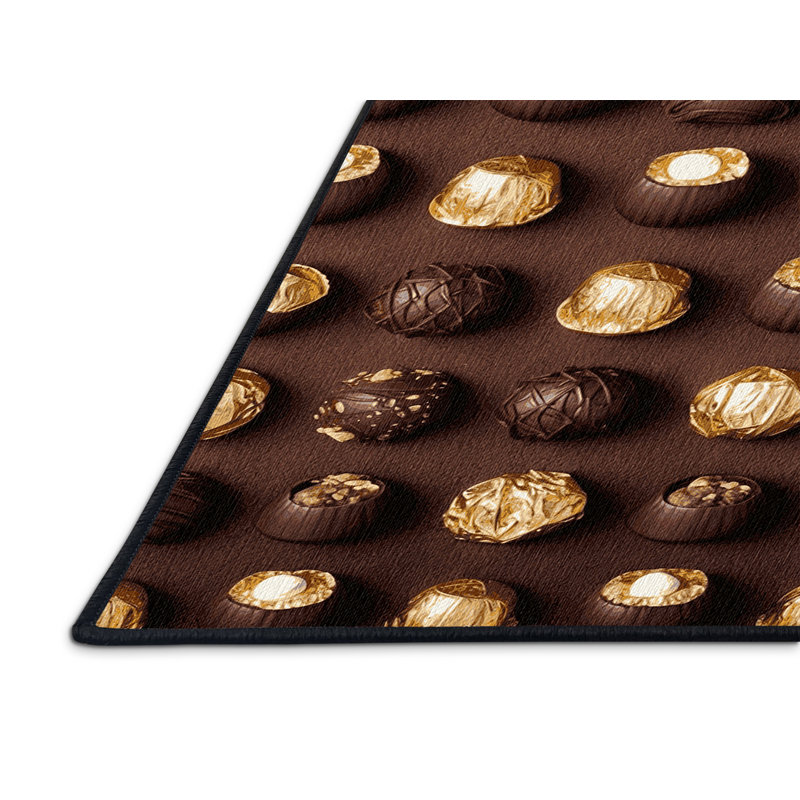  Tapis lavable Ferrero Rocher Desserts, Tapis de couloir 2 pi x 5 pi