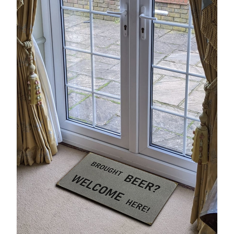 Andrei Non-Slip No Pattern Doormat