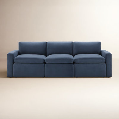 Lana 104" Linen Modular Sofa