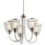 Lustre classique à 5 lumières Voclain-424664091