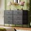 Commode à 6 tiroirs de 42,3 po de large Ojaswi-2080485858